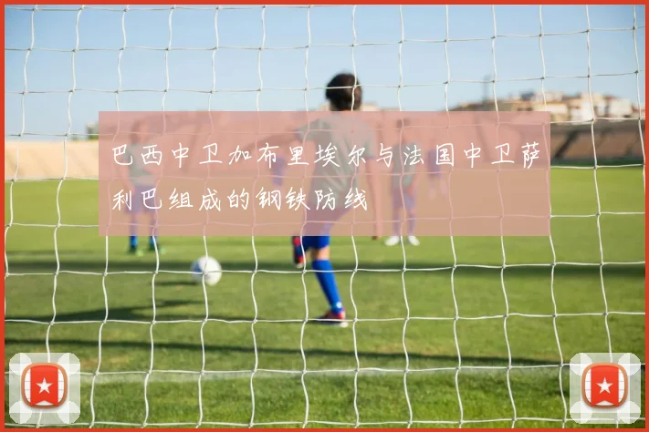 巴西中卫加布里埃尔与法国中卫萨利巴组成的钢铁防线